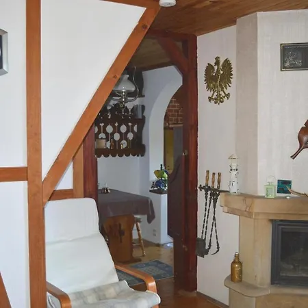 Holiday Olsztyn;kaplityny With Fireplace 01 Prázdninový dům *